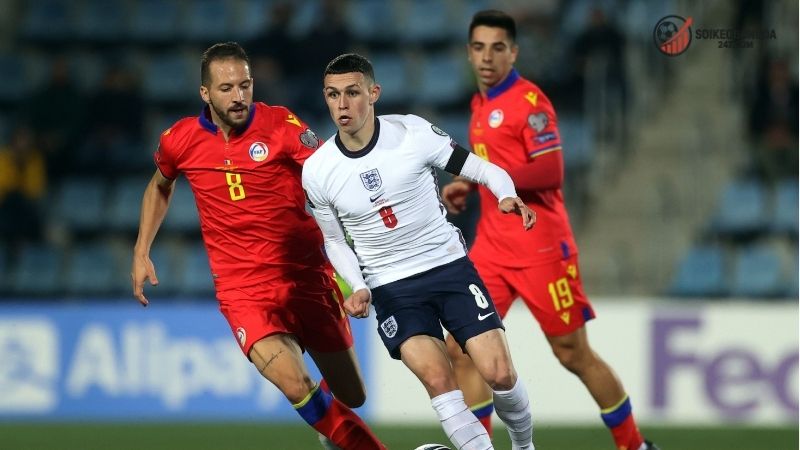 Thông tin lực lượng Andorra vs Anh mới nhất