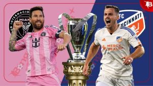 Trận đấu bóng đá Mỹ 06:1506h15 ngày 27/7: Inter Miami vs Cincinnati