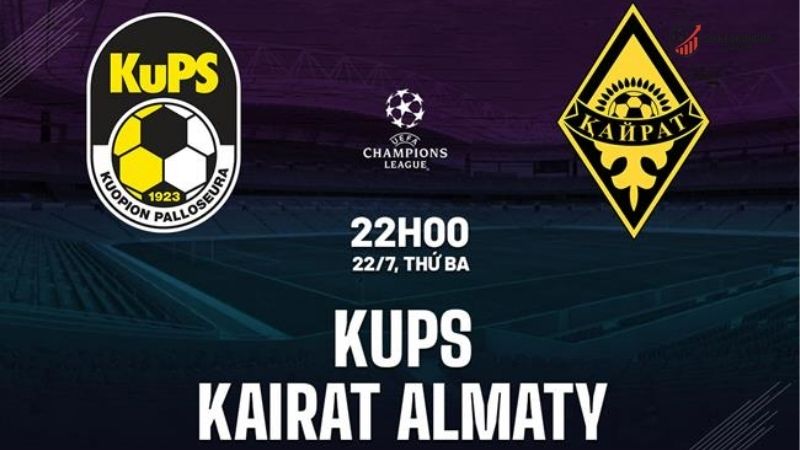 Nhận định bóng đá KuPS vs Kairat Almaty – Khó phân thắng bại 2 Thông tin lực lượng KuPS vs Kairat Almaty mới nhất