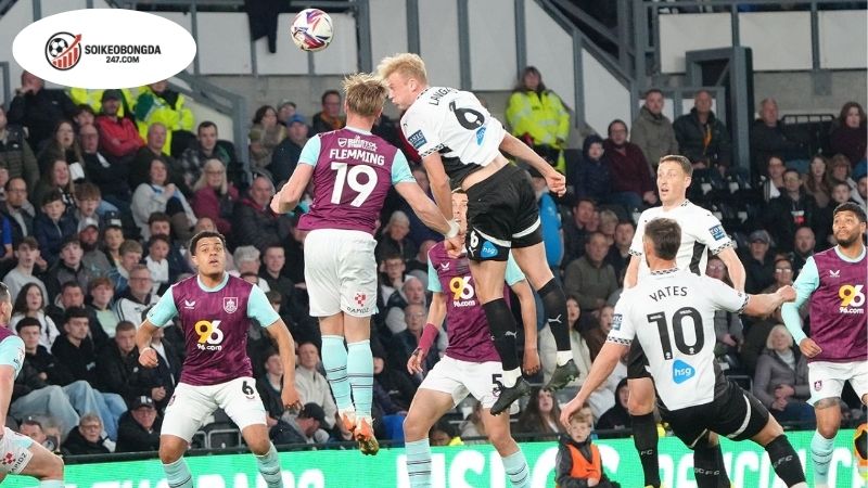 Tương quan lực lượng thi đấu trước trận Burnley vs Derby County